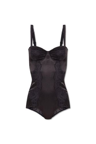 Lace Detailed Balconette-bra Bodysuit - Dolce & Gabbana - Modalova