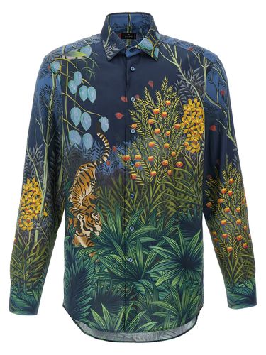 Etro Jungle-printed Buttoned Shirt - Etro - Modalova