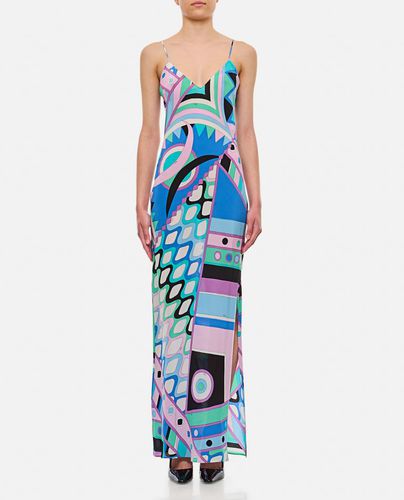 Pucci Crepe De Chine Long Dress - Pucci - Modalova