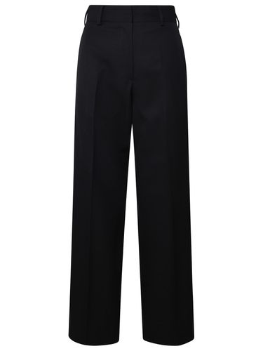 Virgin Wool Blend Trousers - Palm Angels - Modalova