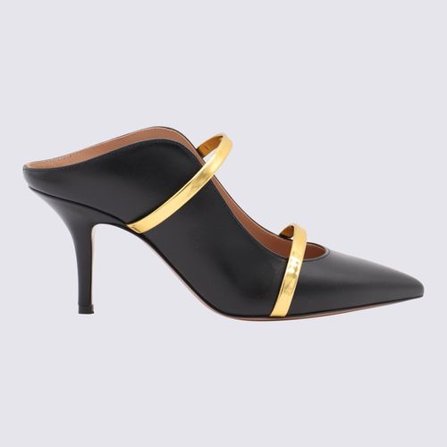 And Gold Leather Maureen Pumps - Malone Souliers - Modalova