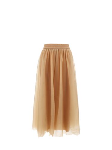 Fabiana Filippi Camel Skirt - Fabiana Filippi - Modalova