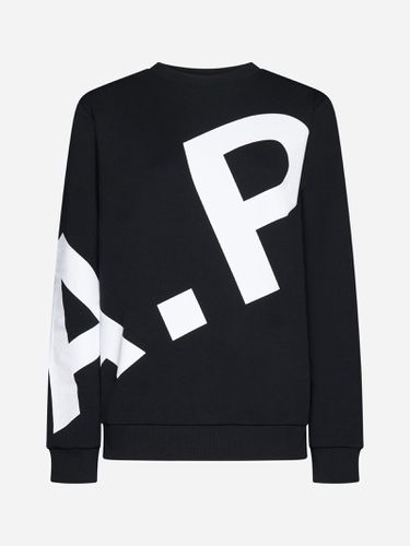 A. P.C. Cory Logo Cotton Sweatshirt - A.P.C. - Modalova