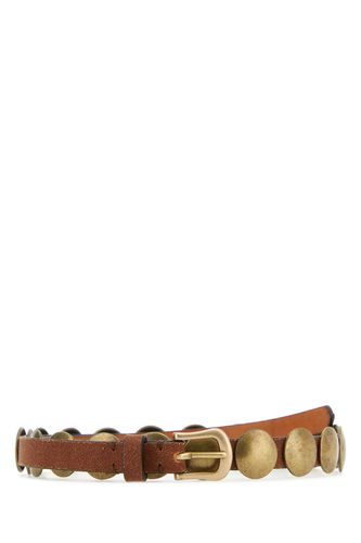 Brown Leather Trinidad Belt - Golden Goose - Modalova