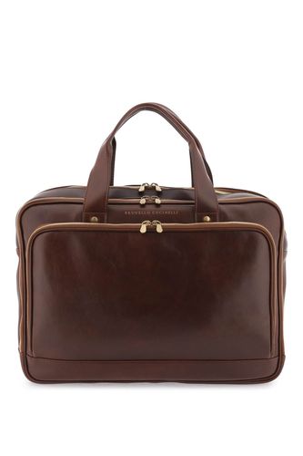 Brunello Cucinelli Leather Handbag - Brunello Cucinelli - Modalova