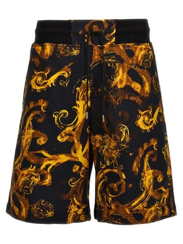 Barocco Print Bermuda Shorts - Versace Jeans Couture - Modalova