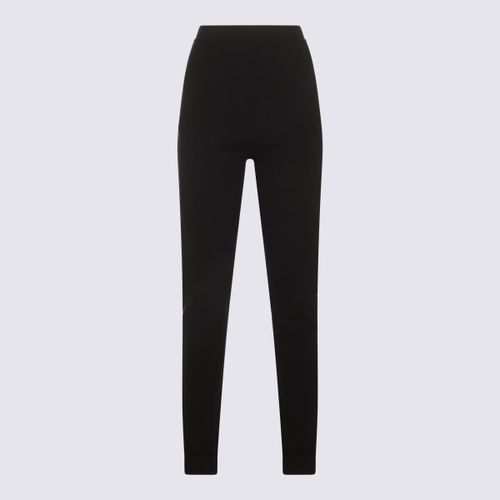 Saint Laurent Black Wool Pants - Saint Laurent - Modalova