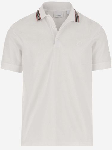 Burberry Cotton Pique Polo Shirt - Burberry - Modalova