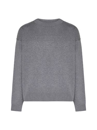 Knit Cotton Blend Pullover - Off-White - Modalova