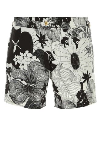 Allover Floral Print Swim Shorts - Tom Ford - Modalova