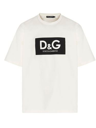 Dolce & Gabbana Cotton Logo T-shirt - Dolce & Gabbana - Modalova