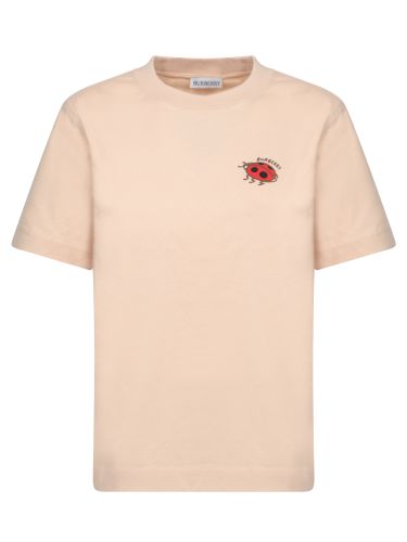 Burberry Beige Cotton T-shirt - Burberry - Modalova