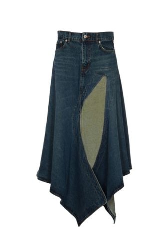 Y/Project Denim Buttoned Skirt - Y/Project - Modalova