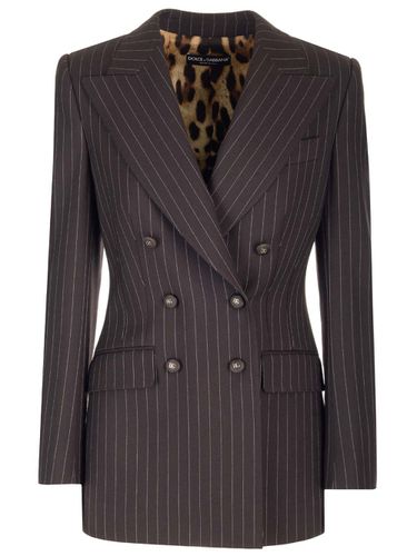 Double-breasted Blazer - Dolce & Gabbana - Modalova