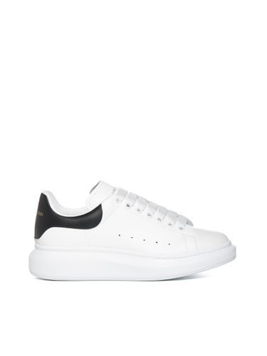 Oversize Leather Sneakers - Alexander McQueen - Modalova