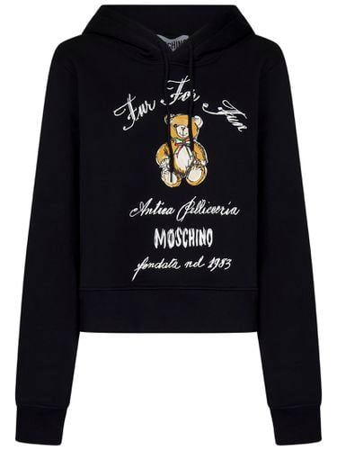 Moschino Sweatshirt With Logo - Moschino - Modalova