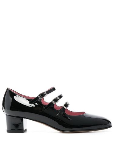 Kina Mary Janes With Straps And Block Heel In Patent Leather Woman - Carel - Modalova
