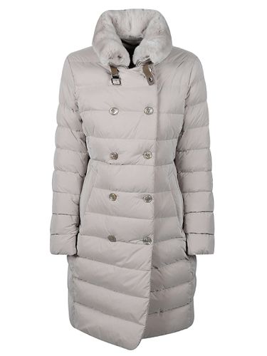 Longan-os Down Double Breasted Coat - Moorer - Modalova