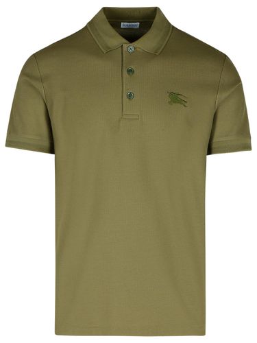 Eddie Cotton Polo Shirt - Burberry - Modalova