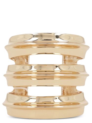 Sculpted Double Cuff Bracelet - self-portrait - Modalova