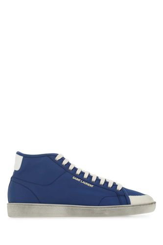 Blue Nylon Sl/39 Sneakers - Saint Laurent - Modalova