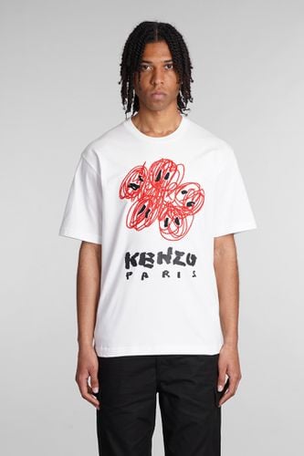 Kenzo T-shirt In White Cotton - Kenzo - Modalova