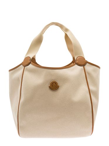 Nalani Tote Bag In Canvas Woman - Moncler - Modalova