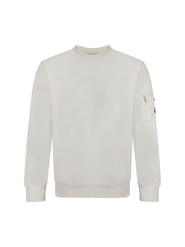 Logo Patch Crewneck Sweatshirt - Moncler - Modalova