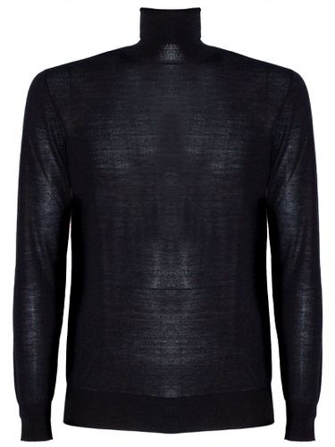 Kangra Black Wool Sweater - Kangra - Modalova