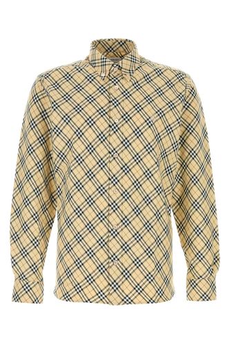 Burberry Embroidered Cotton Shirt - Burberry - Modalova