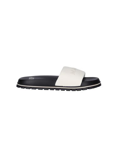The Leather Slide Sandals - Marc Jacobs - Modalova