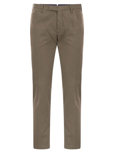 Superslim Trousers In Cotton And Silk - PT Torino - Modalova