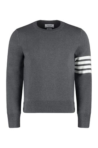 Cotton Crew-neck Sweater - Thom Browne - Modalova