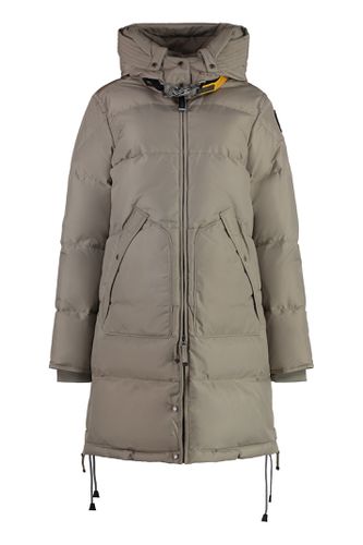 Long Bear Hooded Down Jacket - Parajumpers - Modalova