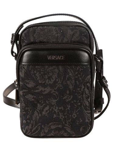 Versace Jacquard Shoulder Bag - Versace - Modalova