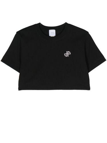 Patou Black Organic Cotton T-shirt - Patou - Modalova