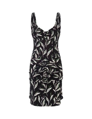 Printed Viscose Jersey Dress - Paco Rabanne - Modalova