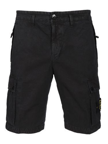 Stone Island Denim Cargo Shorts - Stone Island - Modalova