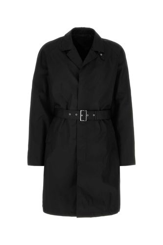 Prada Black Re-nylon Trench Coat - Prada - Modalova