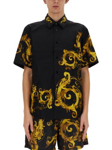 Baroque Print Shirt - Versace Jeans Couture - Modalova