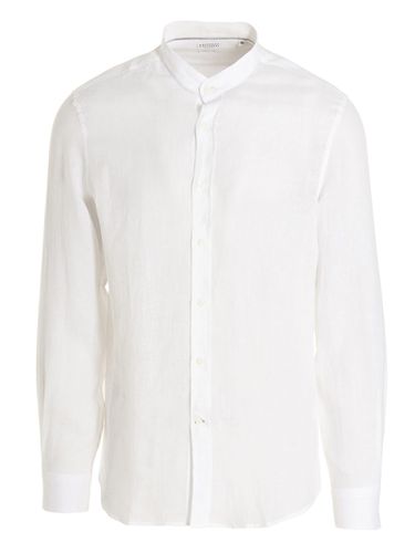 Mandarin Collar Shirt - Brunello Cucinelli - Modalova