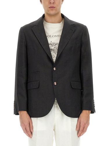 Single-breasted Jacket - Brunello Cucinelli - Modalova