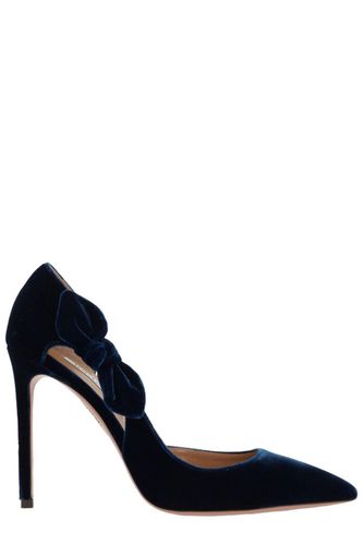 Very Bow Tie Stiletto Heel Pumps - Aquazzura - Modalova