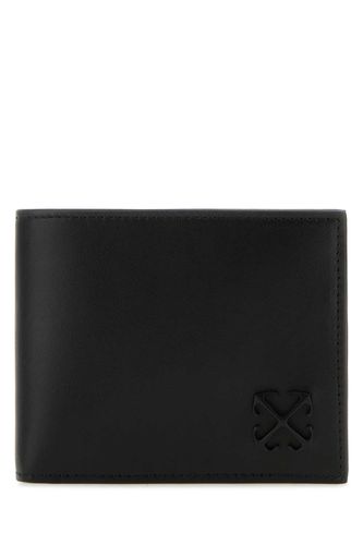 Off-White Black Leather Wallet - Off-White - Modalova