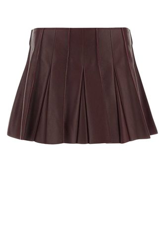 Bottega Veneta Leather Mini Skirt - Bottega Veneta - Modalova