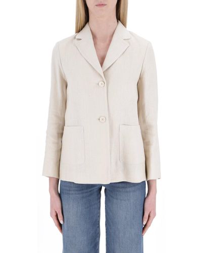 Socrates Single-breasted Jacket - 'S Max Mara - Modalova