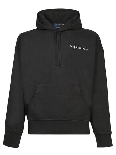 Logo Printed Drawstring Hoodie - Polo Ralph Lauren - Modalova