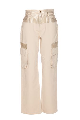 Pinko Cargo Metallized Trousers - Pinko - Modalova