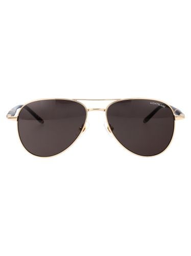 Montblanc Mb0345s Sunglasses - Montblanc - Modalova