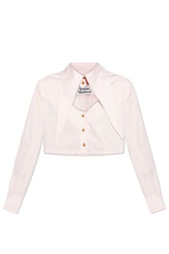 Cut-out Cropped Shirt - Vivienne Westwood - Modalova